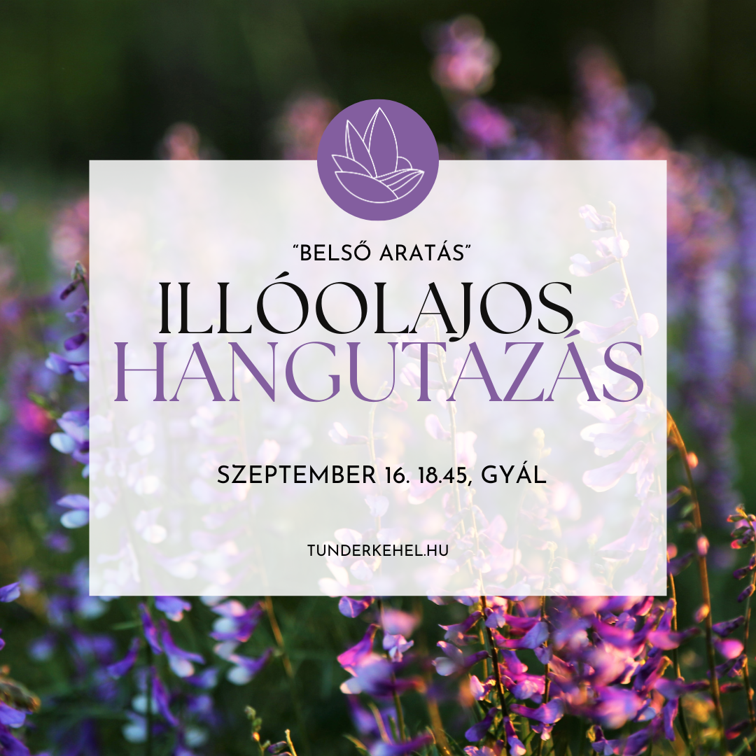 Hangtálas meditáció gyertyafényben, illóolajokkal és nyári hangulatban – Belső aratás