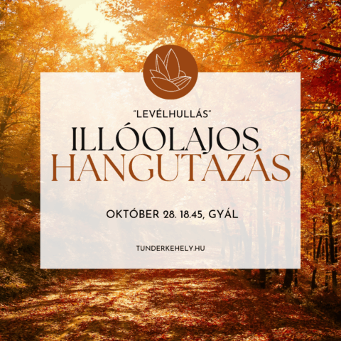 A hangrezgések és illatok támogatnak abban, hogy az ősz ne fájdalmas elengedés sorozata legyen.