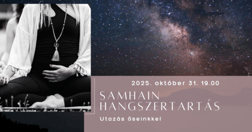 Samhain hangfürdő és hangutazás tibeti hangtálakkal, sámándobokkal és füstölőkkel Gyálon, Abonyi Tündivel, október 31-én.