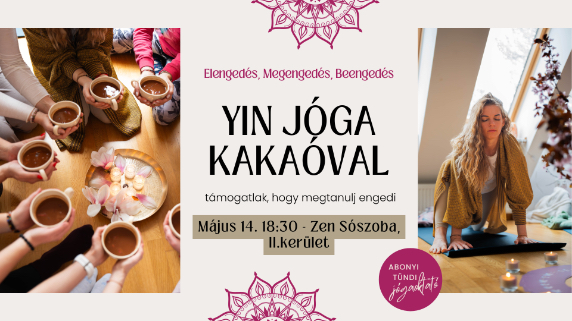 Szomatikus yin jóga és Kakaó ceremónia Budapest, II. kerület, Zen Sószoba