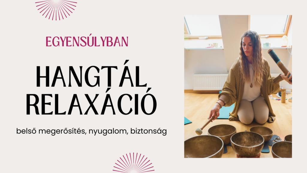 Hangtálas meditáció gyertyafényben, illóolajokkal és tavaszi hangulatban